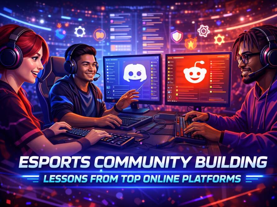 Esports community in action