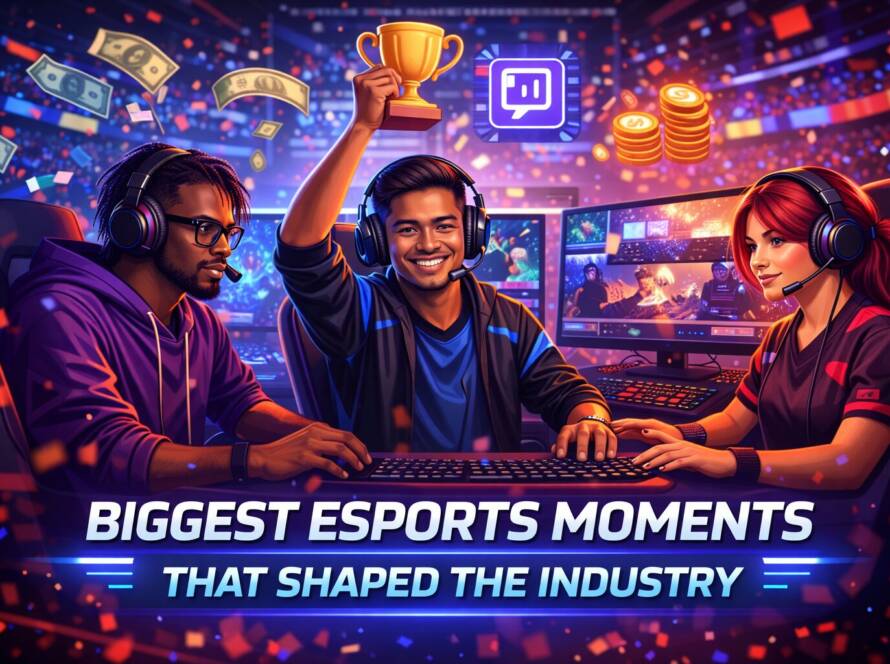 Esports milestones and gaming icons