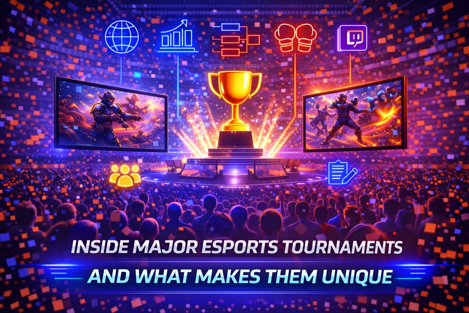 Tournament Event Inside Major Esports Tournaments and What Makes Them Unique