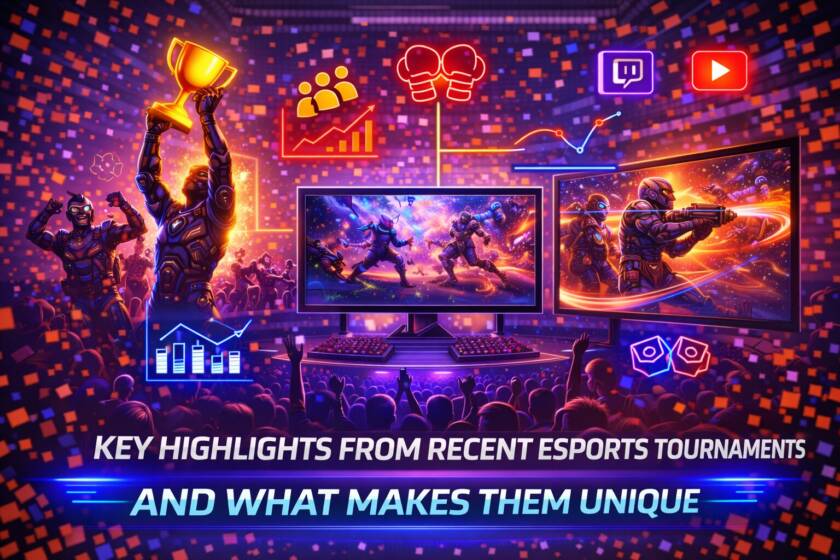 Esports tournament highlights in action