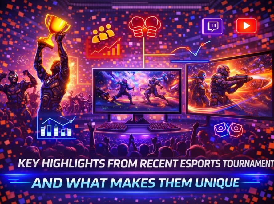 Esports tournament highlights in action