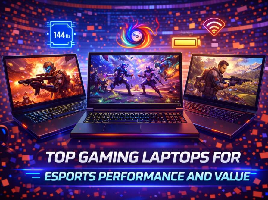 Top gaming laptops for esports performance